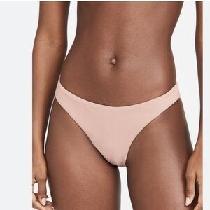 Good‎ American ribbed better bikini cheeky bottoms nude 4 NWT